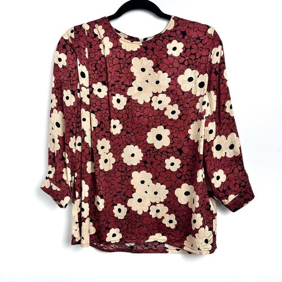 Ba&sh Floral Blouse Sz XS - Picture 1 of 13